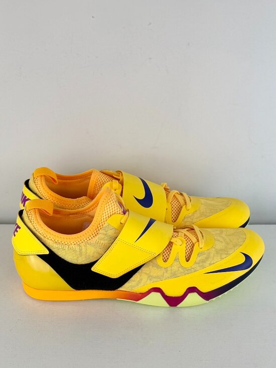 Men\'s 10.5-Nike Zoom Pole Vault Elite Track Shoes Citron Pulse Spikes FZ9649-80 main image 5